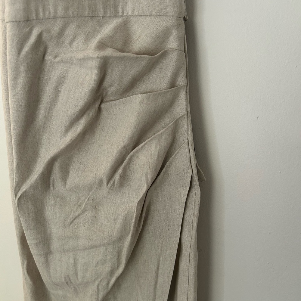 Spring Halter Beige Midi Dress Stitch Fix - Picture 7 of 15